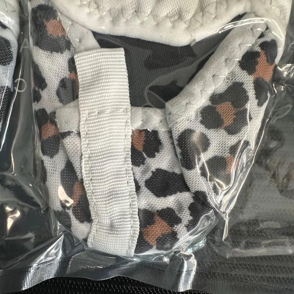 Leopard Print Baby‎ Slippers Soft Sole Non-Slip Indoor Shoes Animal Pattern I
